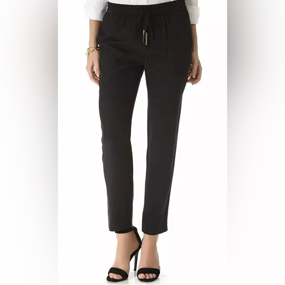 DVF Bennet Pant in Black - Trousers with Pocket- Joggers